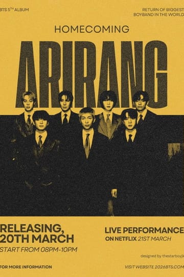 Watch BTS 컴백 라이브: ARIRANG 2026 online