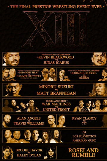 Watch Prestiege Wrestling Roseland XIII 2026 online