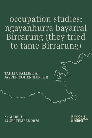 Дивитися фільм occupation studies: ngayanhurra bayarral Birrarung 2026 онлайн Дивитися фільм occupation studies: ngayanhurra bayarral Birrarung 2026 онлайн