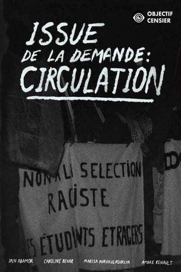 Дивитися фільм Issue de la demande : Circulation 2026 онлайн