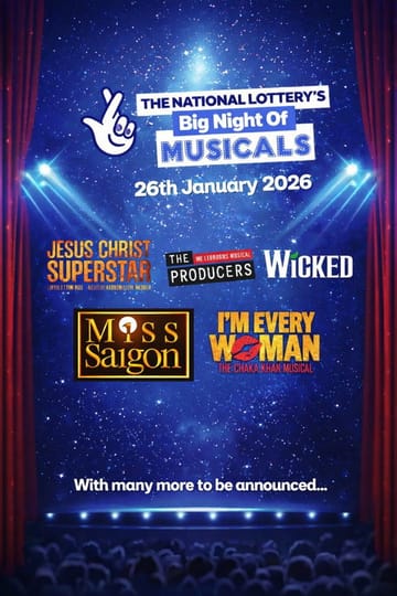 Watch Big Night of Musicals 2026 by the National Lottery 2026 online Watch Big Night of Musicals 2026 by the National Lottery 2026 online