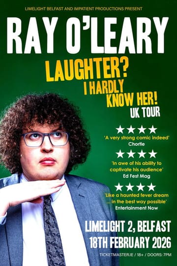 Дивитися фільм Ray O'Leary Laughter? I Hardly Know Her! 2026 онлайн