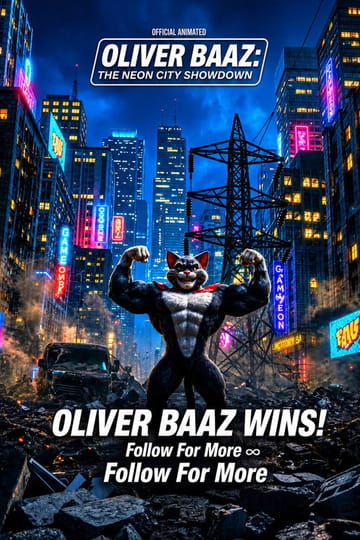 Дивитися фільм OLIVER BAAZ: THE NEON CITY SHOWDOWN | Official Animated Short Film 2026 онлайн Дивитися фільм OLIVER BAAZ: THE NEON CITY SHOWDOWN | Official Animated Short Film 2026 онлайн