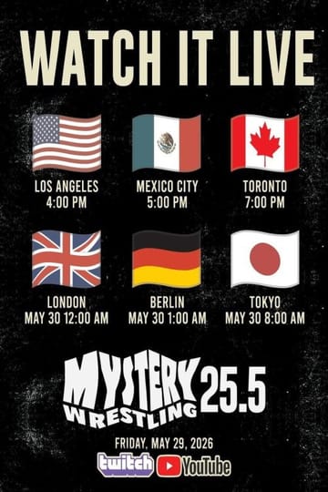 Watch Mystery Wrestling #25.5 2026 online