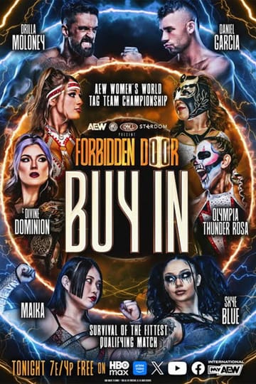 Дивитися фільм AEW x NJPW x CMLL x Stardom Present Forbidden Door 2026: Buy-In 2026 онлайн