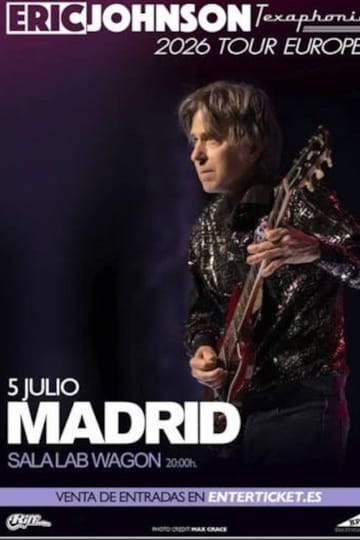 Watch Eric Johnson Live Madrid 2026 online