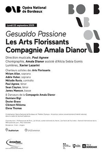 Watch Amala Dianor et Les Arts Florissants : Gesualdo Passione Nuits de Fourvière 2026 2026 online