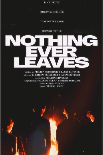 Watch Nothing Ever Leaves 2026 online