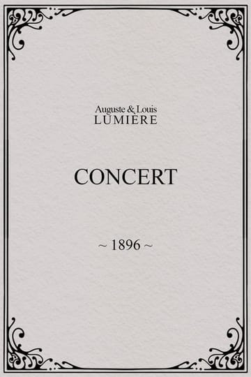 Watch Concert 1896 online Watch Concert 1896 online