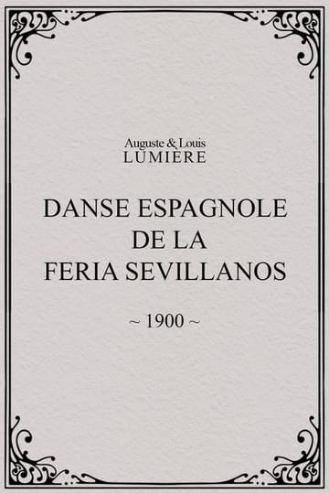 Watch Danse espagnole de la Feria Sevillanos 1900 online