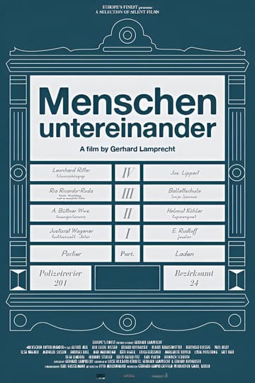 Дивитися фільм Menschen untereinander 1926 онлайн