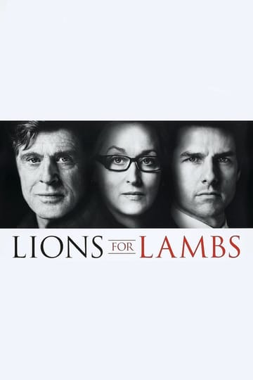 Watch Lions for Lambs 2007 online Watch Lions for Lambs 2007 online