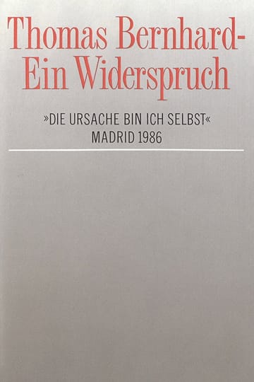 Дивитися фільм Thomas Bernhard – Ein Widerspruch. »Die Ursache bin ich selbst« 1986 онлайн Дивитися фільм Thomas Bernhard – Ein Widerspruch. »Die Ursache bin ich selbst« 1986 онлайн