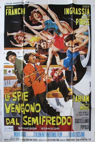Дивитися фільм Le spie vengono dal semifreddo 1966 онлайн