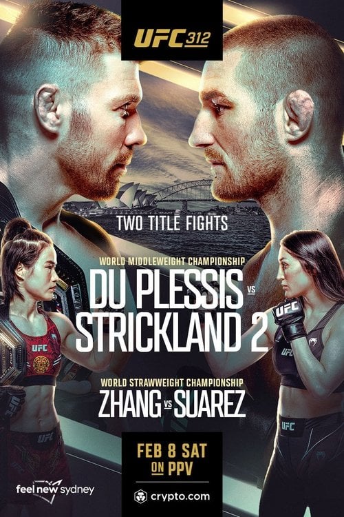 Дивитися фільм UFC 312: Du Plessis vs. Strickland 2 2025 онлайн