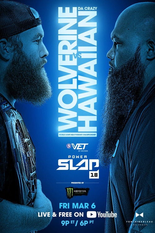Дивитися фільм Power Slap 18: Wolverine vs. Da Crazy Hawaiian 2026 онлайн