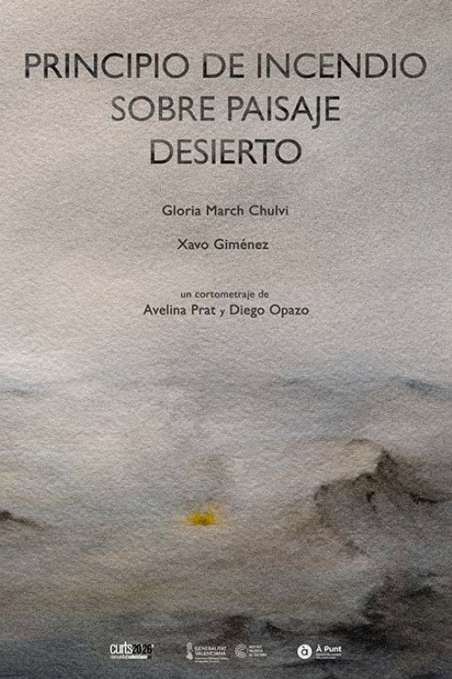Дивитися фільм Principio de incendio sobre paisaje desierto 2026 онлайн