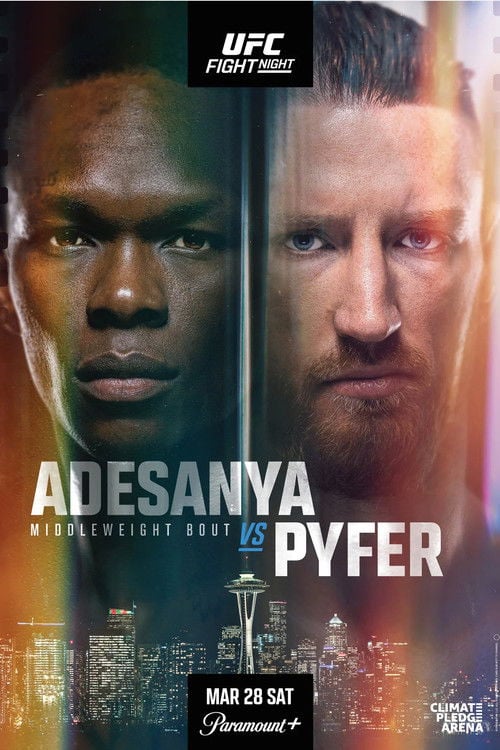 Дивитися фільм UFC Fight Night 271: Adesanya vs. Pyfer 2026 онлайн