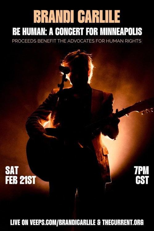 Дивитися фільм Brandi Carlile - Be Human: A Concert for Minneapolis 2026 онлайн
