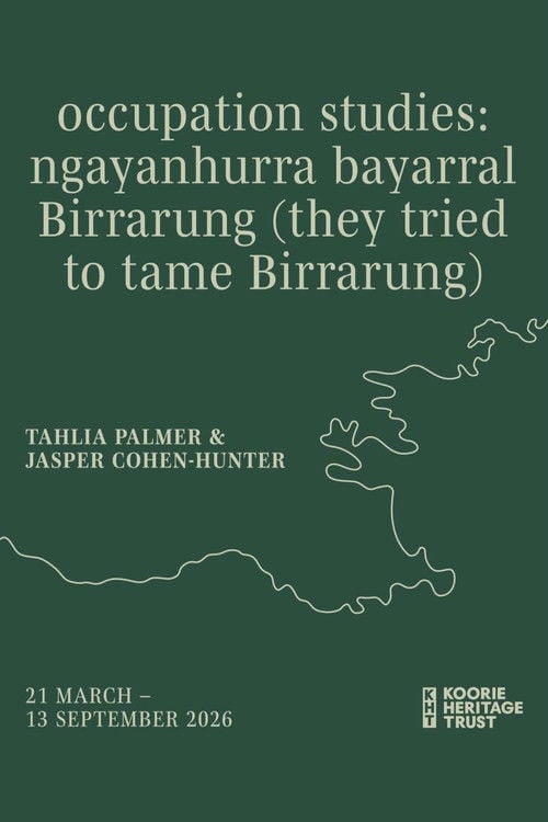 Дивитися фільм occupation studies: ngayanhurra bayarral Birrarung 2026 онлайн