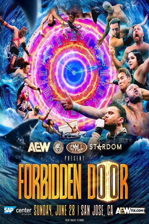 Дивитися фільм AEW x NJPW x CMLL x Stardom Present Forbidden Door 2026 2026 онлайн