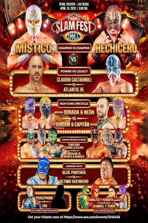 Дивитися фільм CMLL at Palms Slam Fest 2026 2026 онлайн