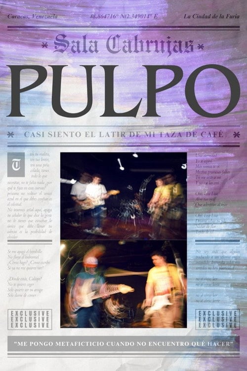Watch Pulpo - Live @ Sala Cabrujas 2026 online