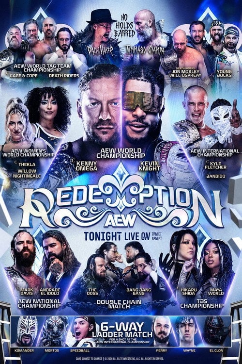Дивитися фільм AEW Redemption 2026: The Buy In 2026 онлайн