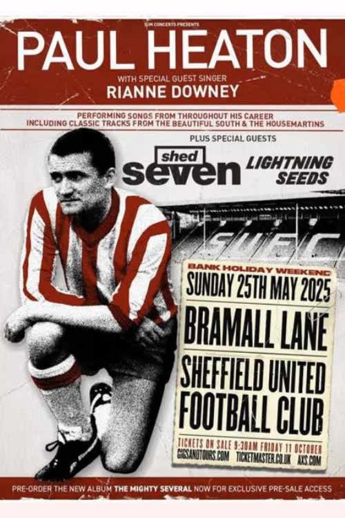 Дивитися фільм Paul Heaton: Live at Bramall Lane 2026 онлайн
