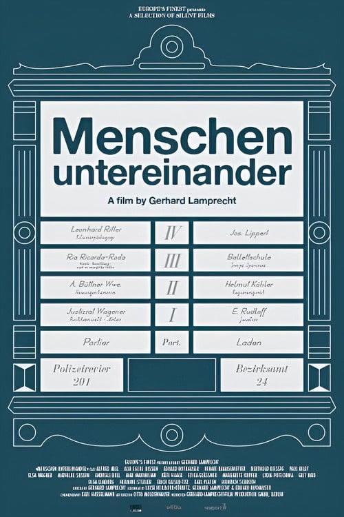 Дивитися фільм Menschen untereinander 1926 онлайн