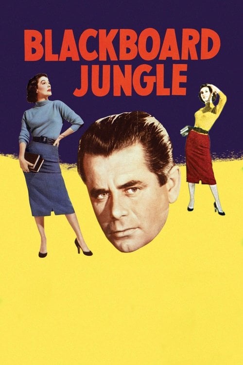 Дивитися фільм Blackboard Jungle 1955 онлайн