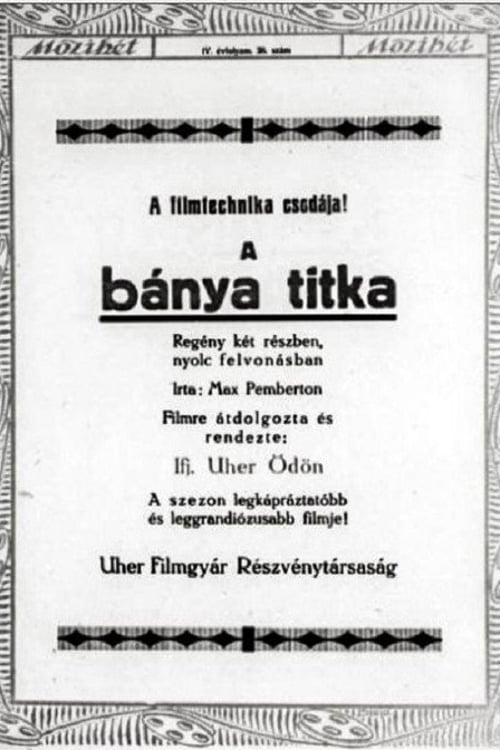 Дивитися фільм A bánya titka 1918 онлайн