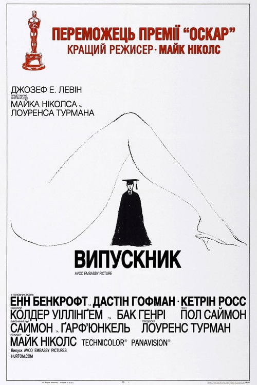 Дивитися фільм Випускник 1967 онлайн