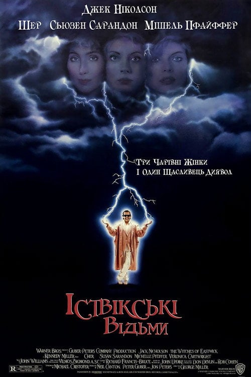 Дивитися фільм Іствікські відьми 1987 онлайн