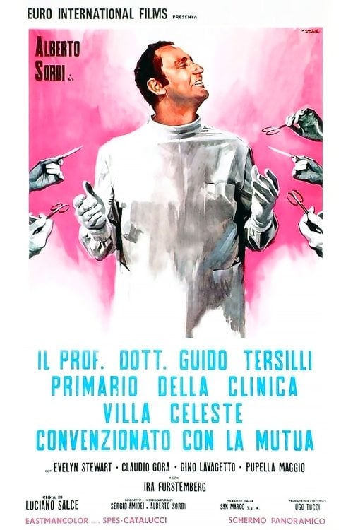 Дивитися фільм Il Prof. Dott. Guido Tersilli primario della Clinica Villa Celeste convenzionata con la Mutua 1969 онлайн