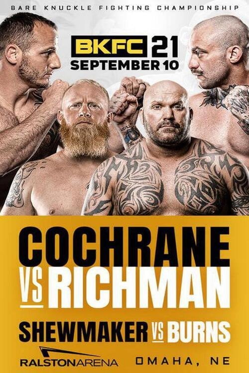Дивитися фільм BKFC 21: Richman vs. Cochrane 2021 онлайн